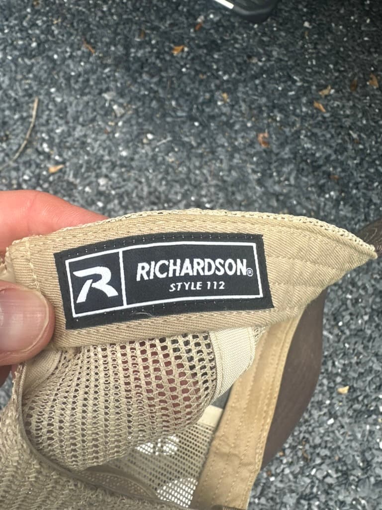 Richardson Style 112 tag